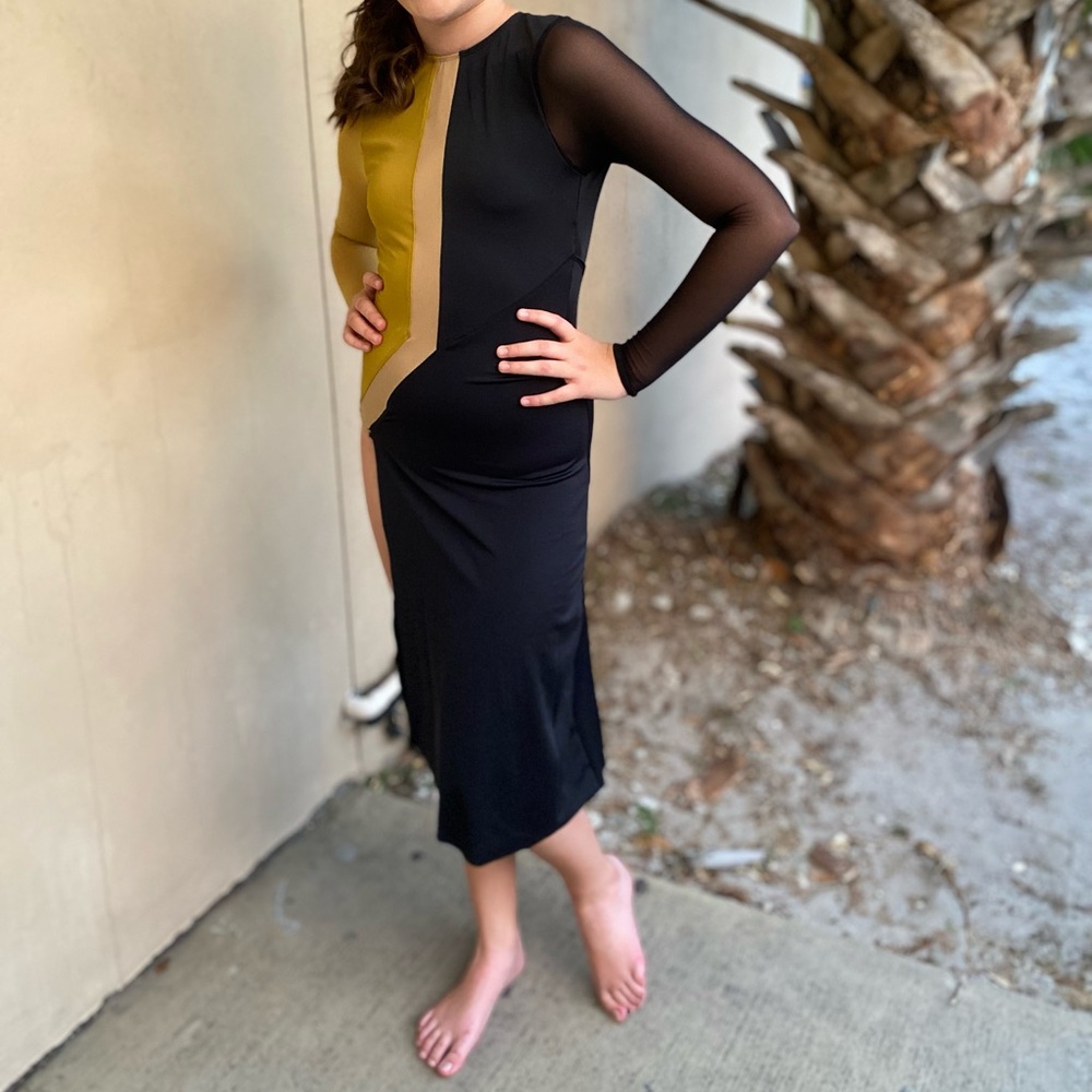 10th House, Modern Dance Costume, Girls, Size PA, Black, dijon